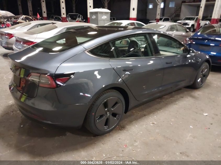 2023 TESLA MODEL 3 REAR-WHEEL DRIVE - 5YJ3E1EA0PF709707