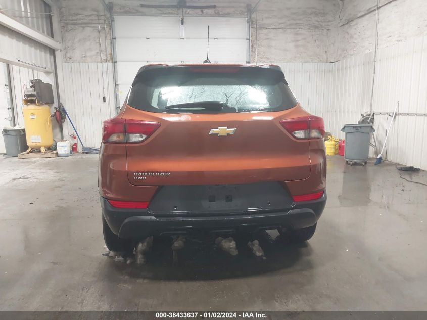 2021 CHEVROLET TRAILBLAZER LS - KL79MNSL5MB089457