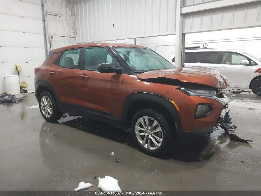 2021 CHEVROLET TRAILBLAZER LS - KL79MNSL5MB089457