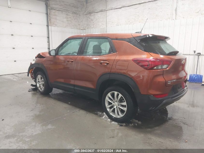 2021 CHEVROLET TRAILBLAZER LS - KL79MNSL5MB089457