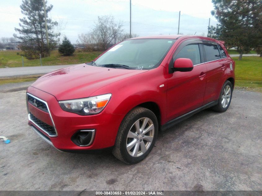 2014 MITSUBISHI OUTLANDER SPORT SE - 4A4AR4AU0EE030587