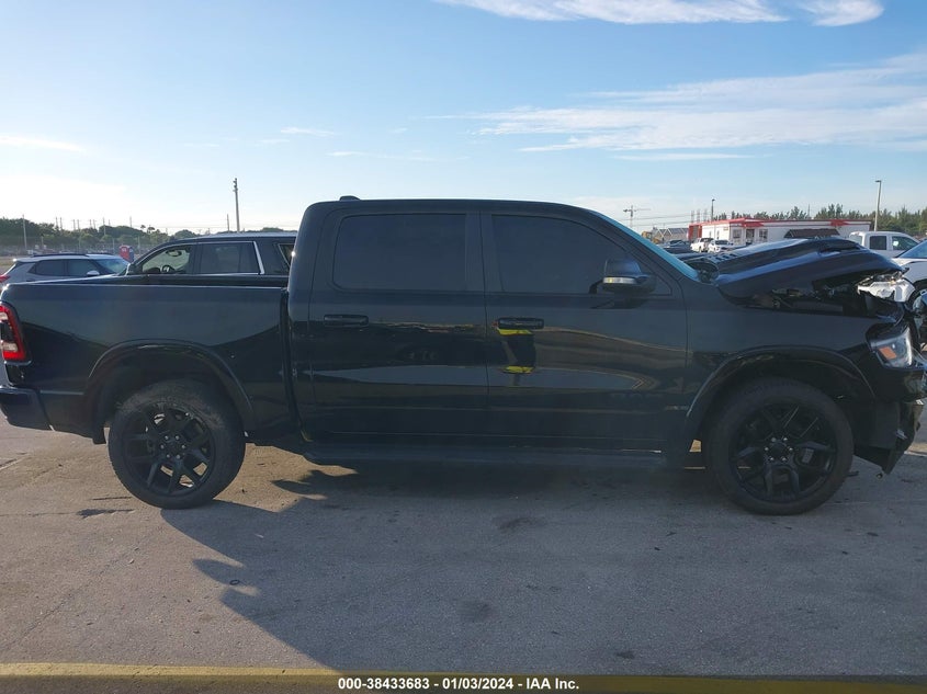 VIN 1C6RREJM8NN311978 2022 RAM 1500 LARAMIE