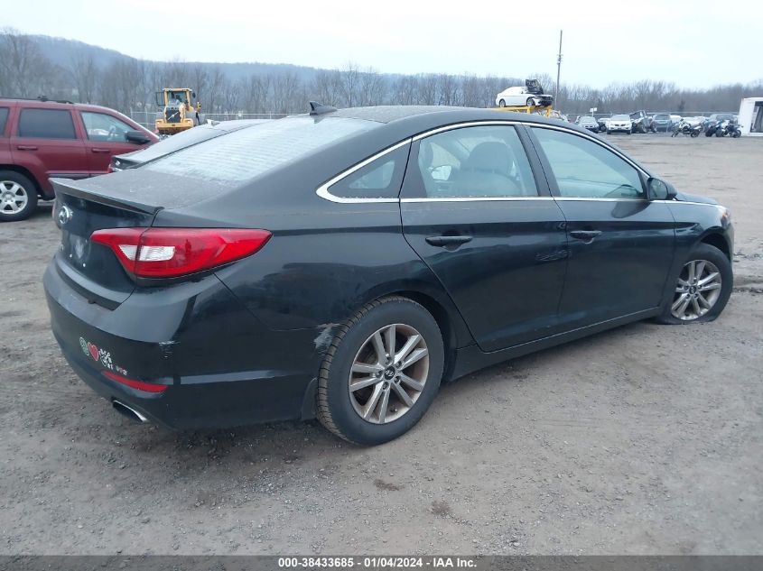 2015 HYUNDAI SONATA SE - 5NPE24AF4F8210378