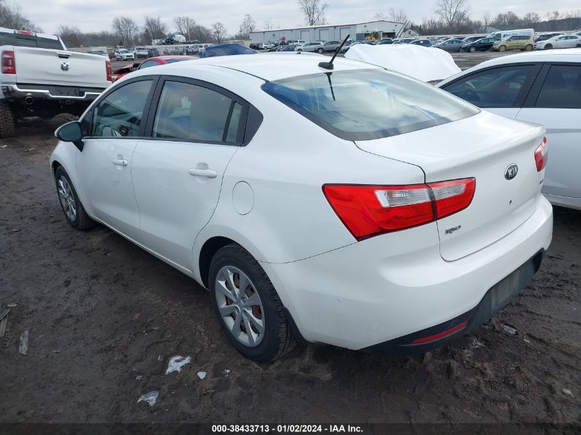2014 KIA RIO LX - KNADM4A33E6395301