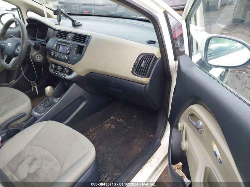 2014 KIA RIO LX - KNADM4A33E6395301