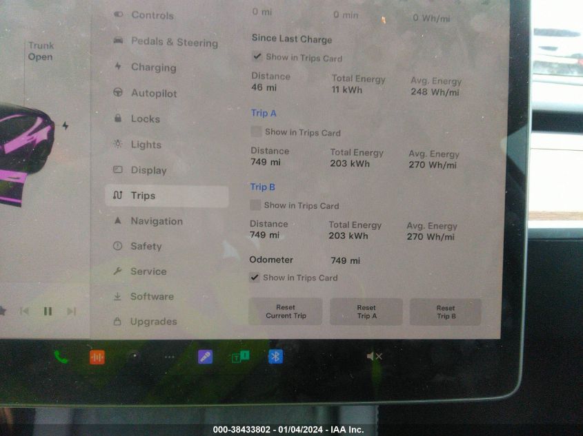 2023 TESLA MODEL 3 - 5YJ3E1EA1PF694358