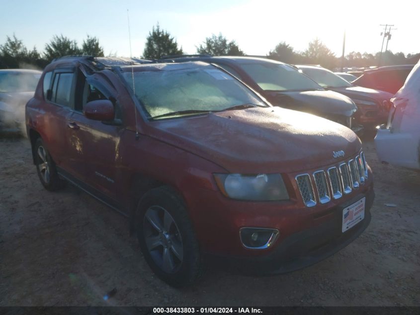 2016 JEEP COMPASS LATITUDE - 1C4NJDEB2GD808745