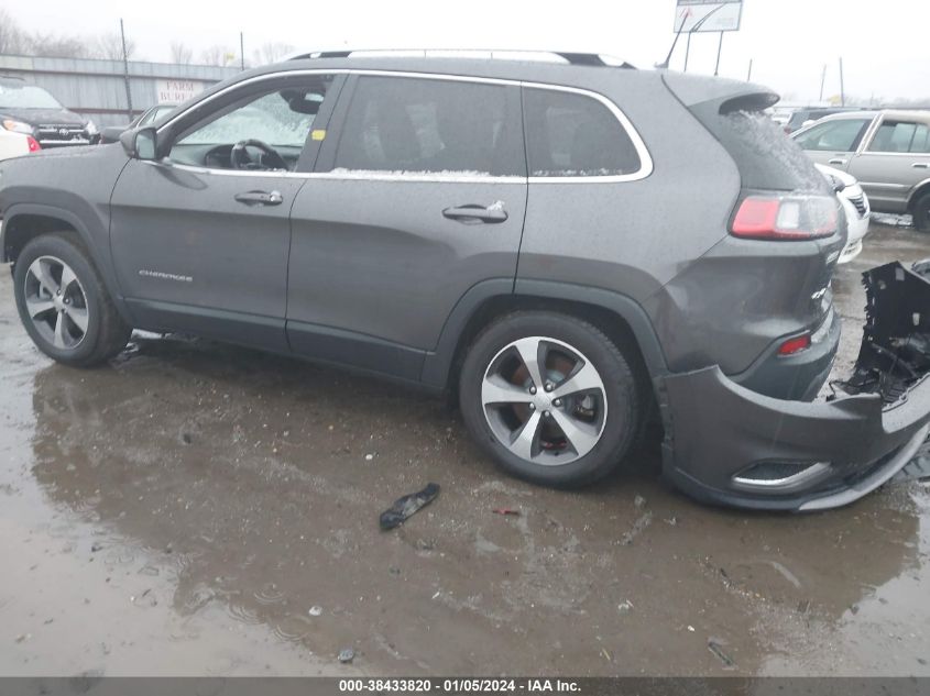 2019 JEEP CHEROKEE LIMITED - 1C4PJMDN0KD236569