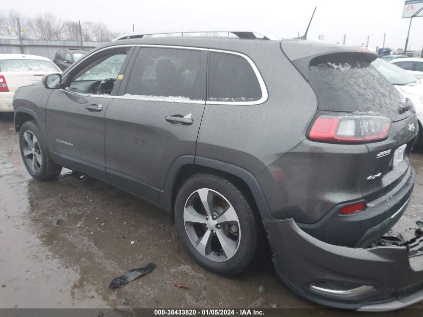 2019 JEEP CHEROKEE LIMITED - 1C4PJMDN0KD236569
