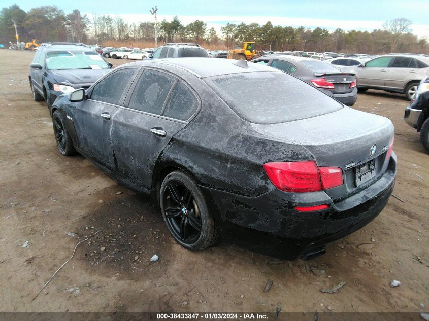 2013 BMW 550I XDRIVE - WBAFU9C51DDY72256