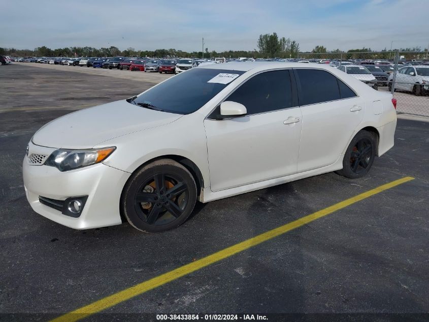 2014 TOYOTA CAMRY SE - 4T1BF1FKXEU446450