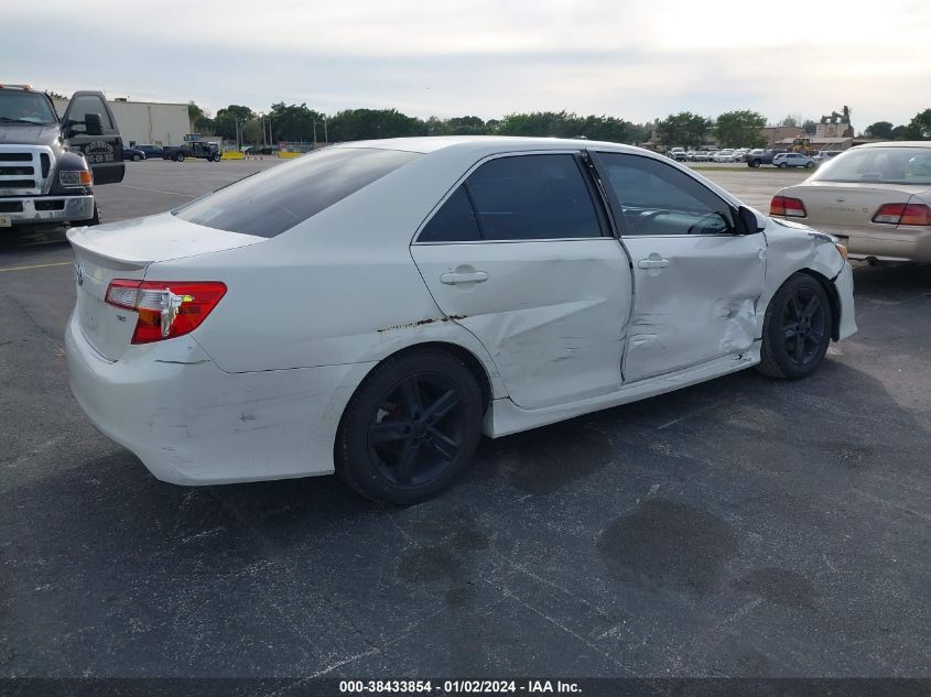 2014 TOYOTA CAMRY SE - 4T1BF1FKXEU446450