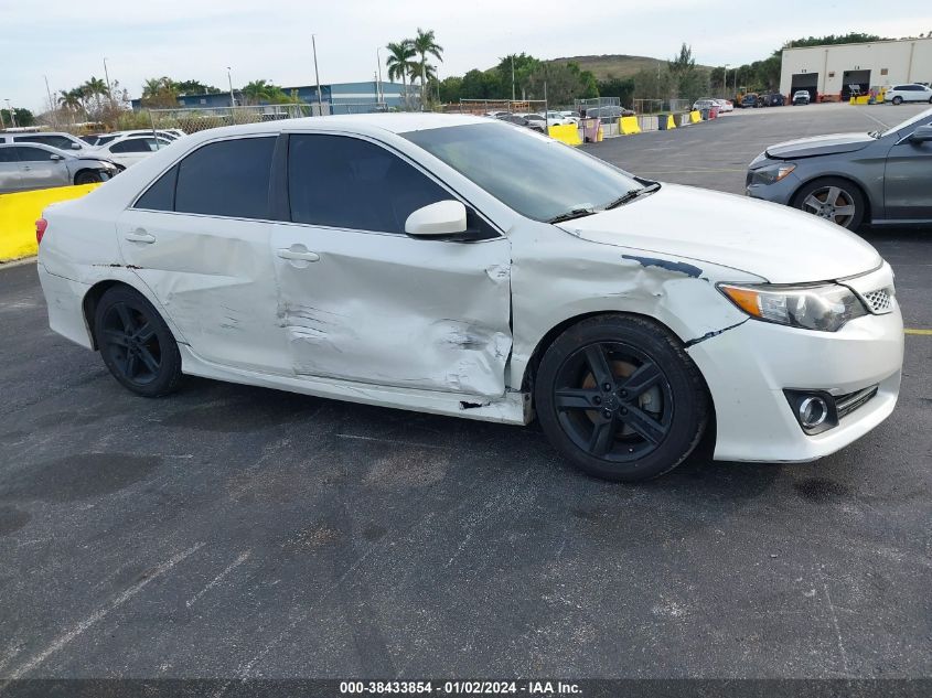 2014 TOYOTA CAMRY SE - 4T1BF1FKXEU446450