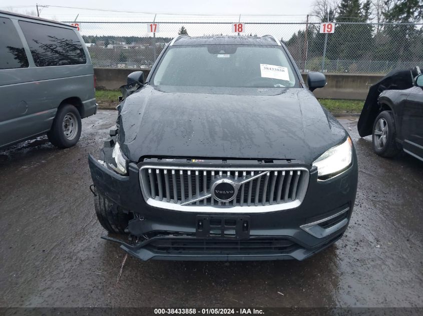 2022 VOLVO XC90 RECHARGE PLUG-IN HYBRID T8 INSCRIPTION 7 PASSENGER YV4BR0CL9N1778865