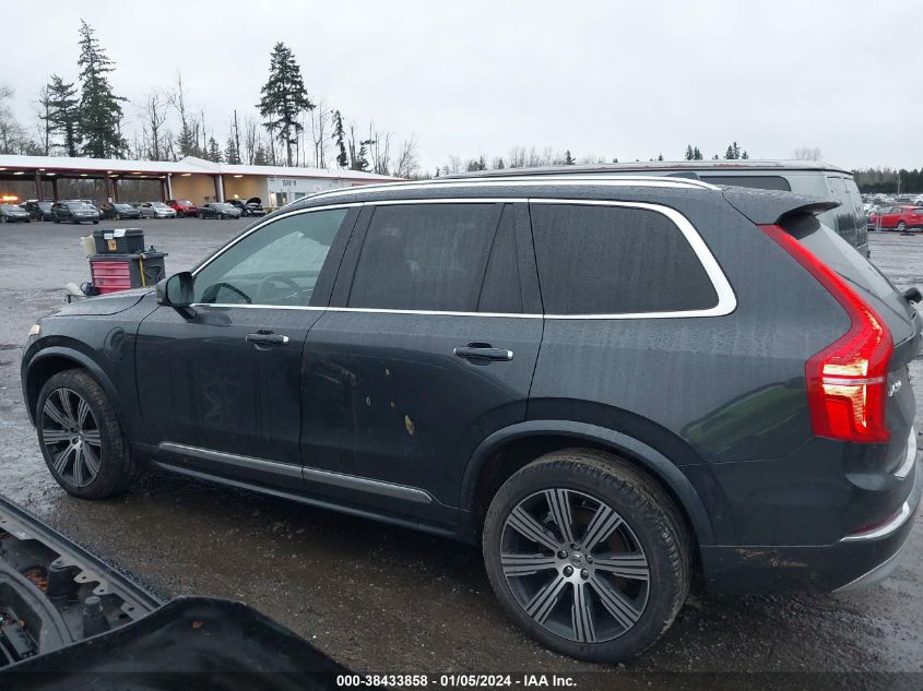 2022 VOLVO XC90 RECHARGE PLUG-IN HYBRID T8 INSCRIPTION 7 PASSENGER YV4BR0CL9N1778865