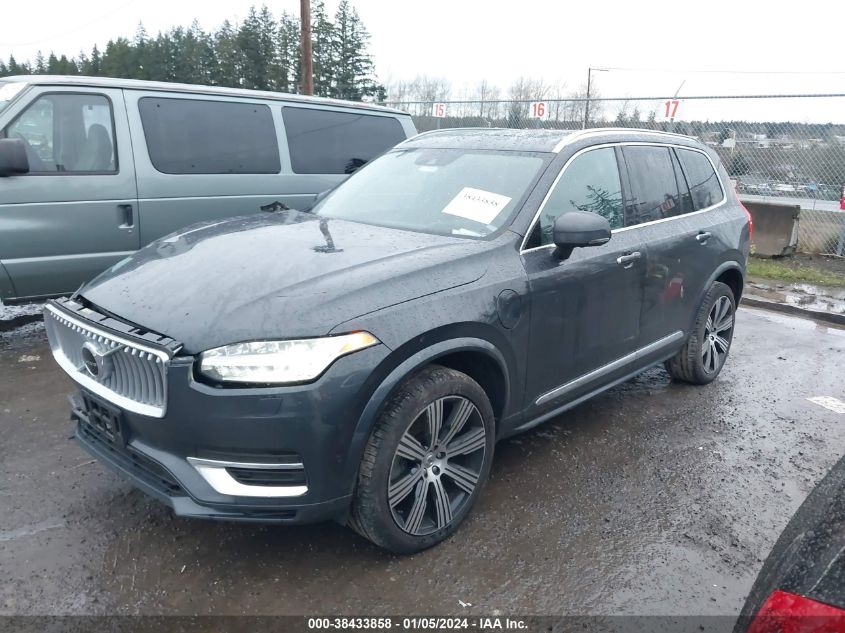 2022 VOLVO XC90 RECHARGE PLUG-IN HYBRID T8 INSCRIPTION 7 PASSENGER YV4BR0CL9N1778865