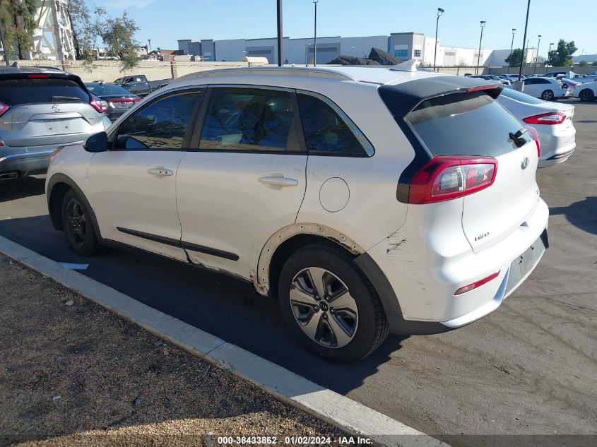 2017 KIA NIRO FE/LX - KNDCB3LC4H5104455