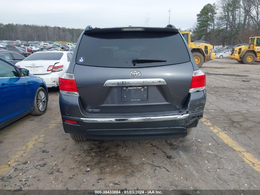 2013 TOYOTA HIGHLANDER LIMITED V6 - 5TDYK3EH0DS119974