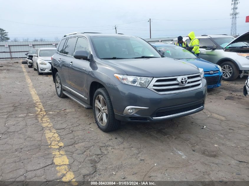 2013 TOYOTA HIGHLANDER LIMITED V6 - 5TDYK3EH0DS119974