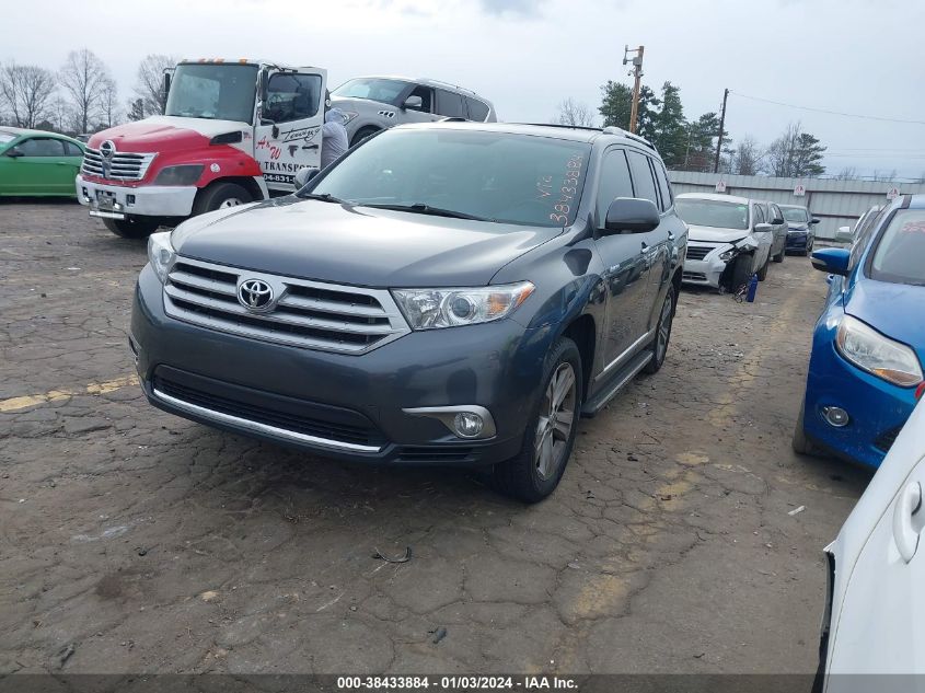 2013 TOYOTA HIGHLANDER LIMITED V6 - 5TDYK3EH0DS119974