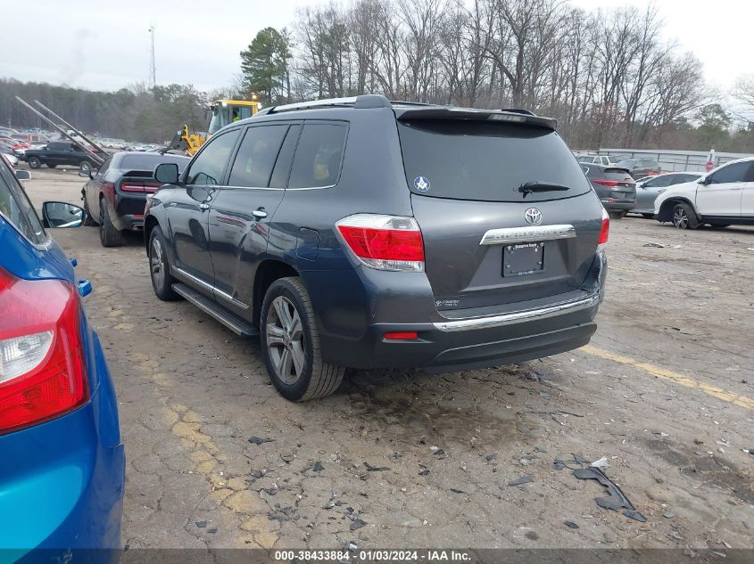 2013 TOYOTA HIGHLANDER LIMITED V6 - 5TDYK3EH0DS119974