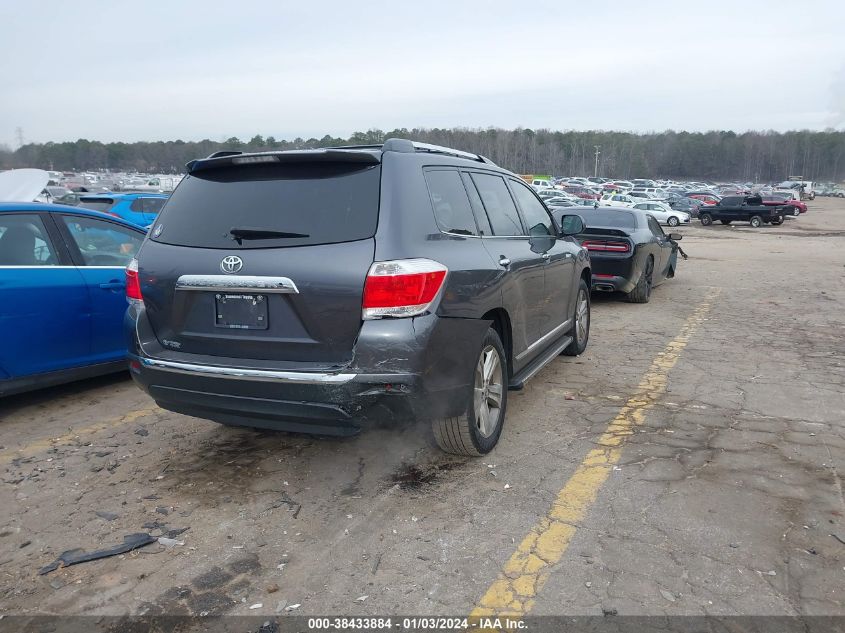 2013 TOYOTA HIGHLANDER LIMITED V6 - 5TDYK3EH0DS119974