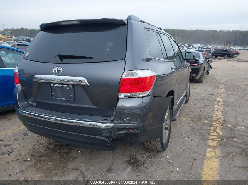 2013 TOYOTA HIGHLANDER LIMITED V6 - 5TDYK3EH0DS119974