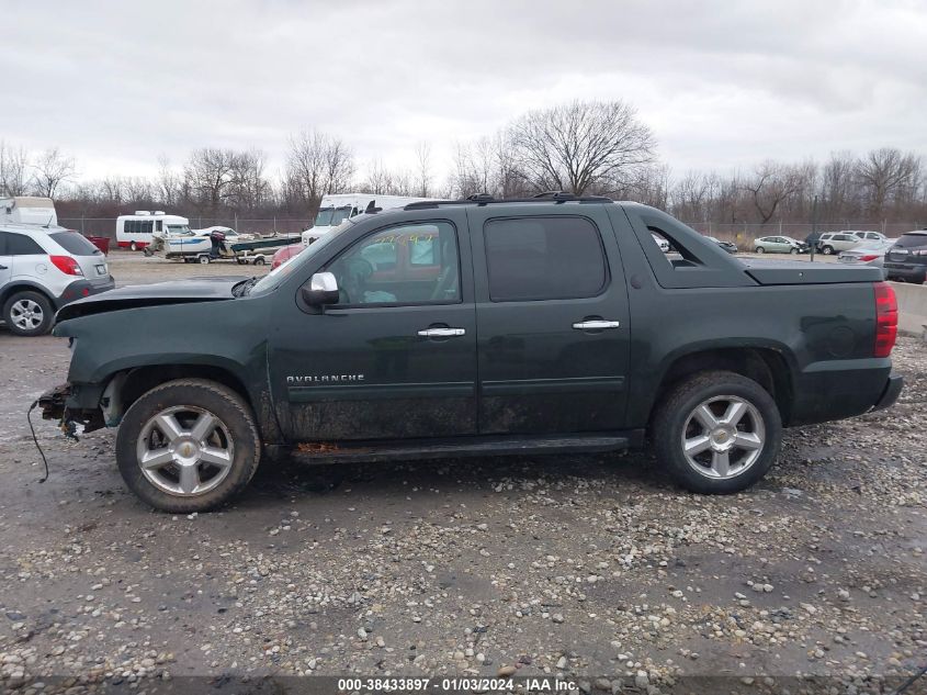 2013 CHEVROLET AVALANCHE LT - 3GNTKFE77DG292948