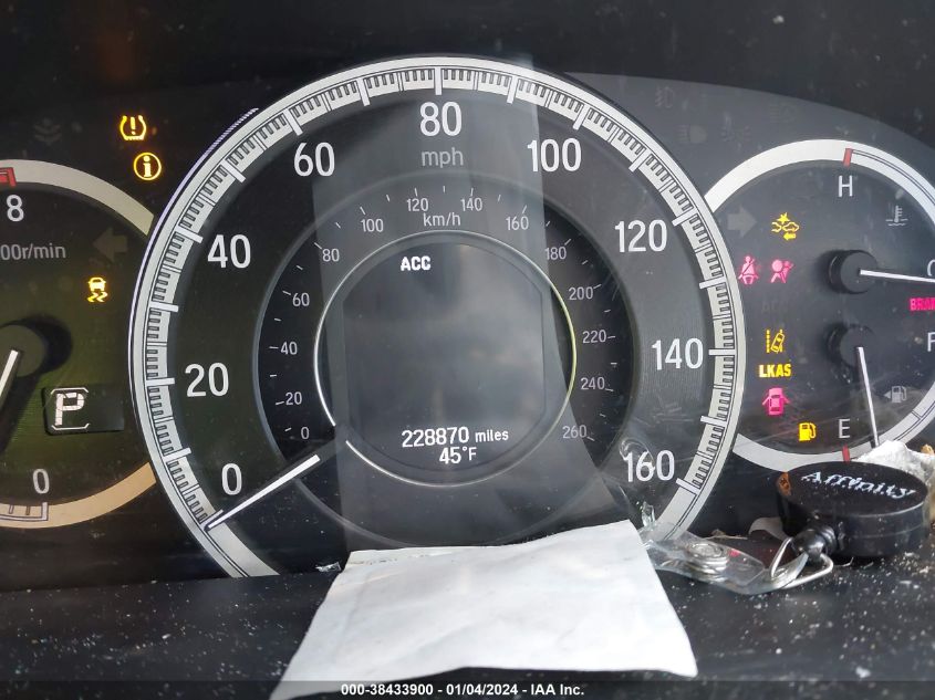 2017 HONDA ACCORD EXL - 1HGCR3F09HA015518