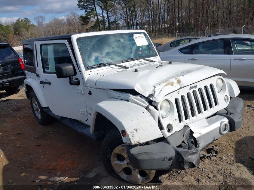 2014 JEEP WRANGLER UNLIMITED SAHARA - 1C4BJWEG4EL141075