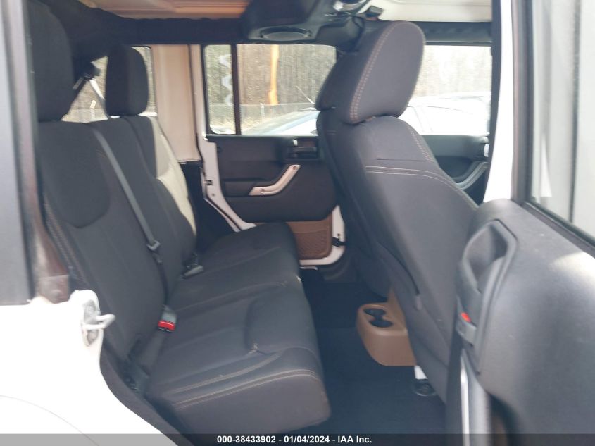 2014 JEEP WRANGLER UNLIMITED SAHARA - 1C4BJWEG4EL141075