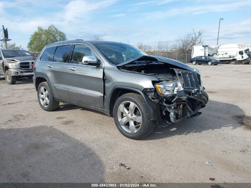 2013 JEEP GRAND CHEROKEE OVERLAND - 1C4RJECG5DC526588