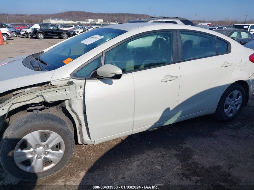 2014 KIA FORTE LX - KNAFK4A67E5153304