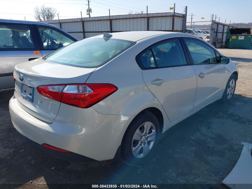 2014 KIA FORTE LX - KNAFK4A67E5153304