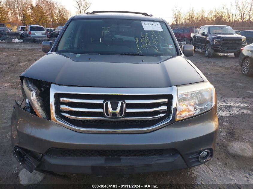 2013 HONDA PILOT EX-L - 5FNYF4H77DB053831