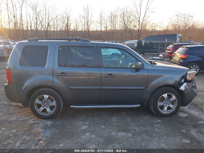 2013 HONDA PILOT EX-L - 5FNYF4H77DB053831