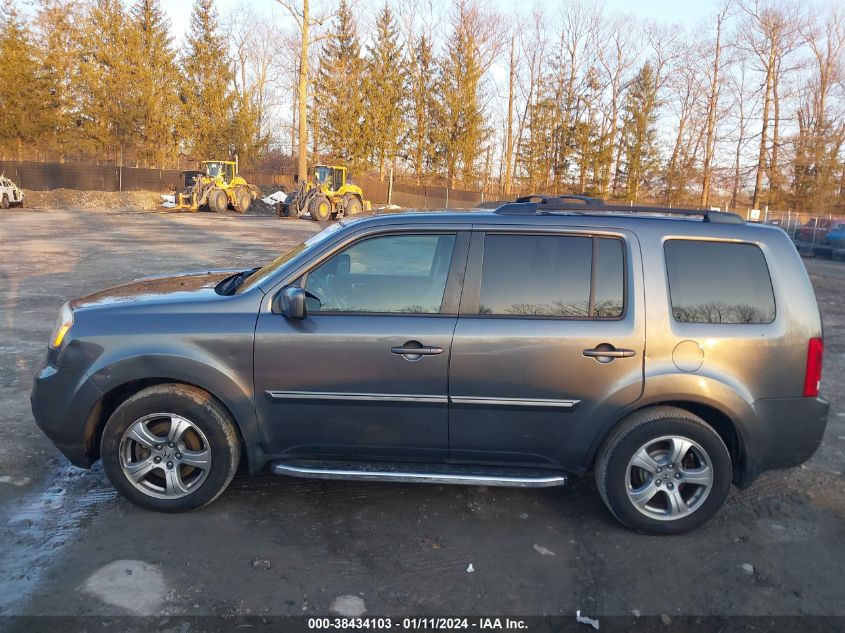 2013 HONDA PILOT EX-L - 5FNYF4H77DB053831
