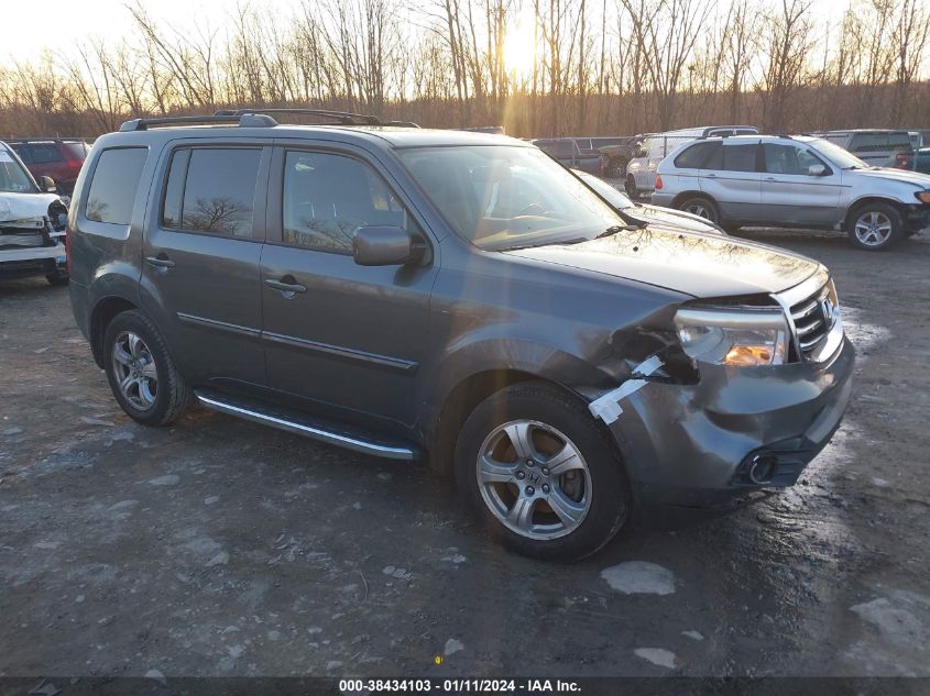 2013 HONDA PILOT EX-L - 5FNYF4H77DB053831