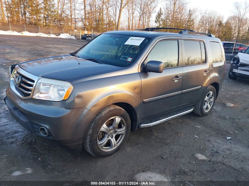 2013 HONDA PILOT EX-L - 5FNYF4H77DB053831