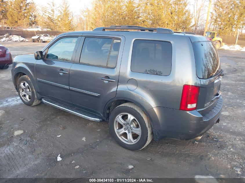 2013 HONDA PILOT EX-L - 5FNYF4H77DB053831