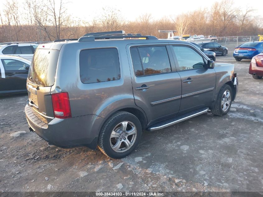 2013 HONDA PILOT EX-L - 5FNYF4H77DB053831