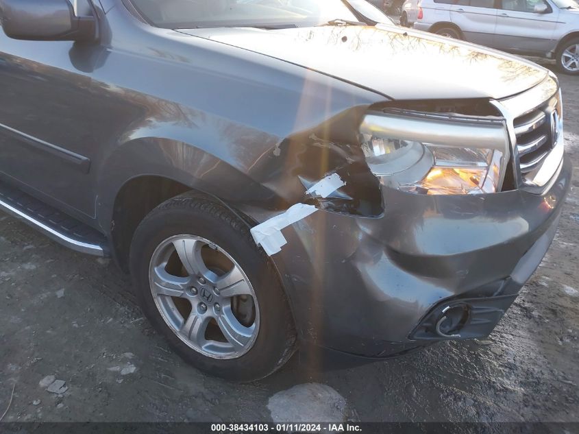 2013 HONDA PILOT EX-L - 5FNYF4H77DB053831