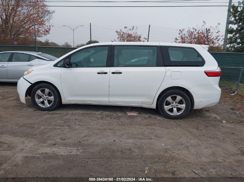 5TDZZ3DC0HS843918 2017 TOYOTA SIENNA, photo no. 14