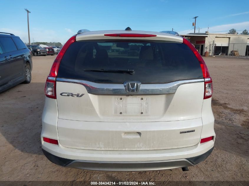 2016 HONDA CR-V TOURING - 5J6RM3H98GL025764