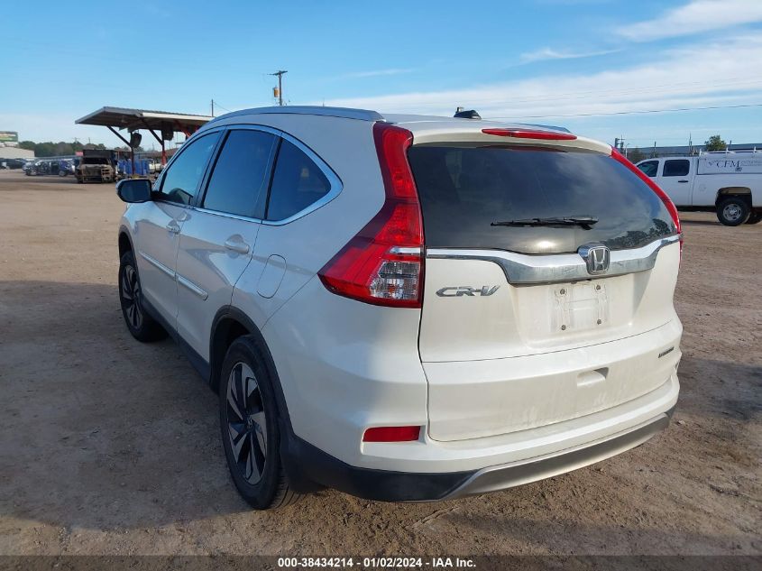 2016 HONDA CR-V TOURING - 5J6RM3H98GL025764