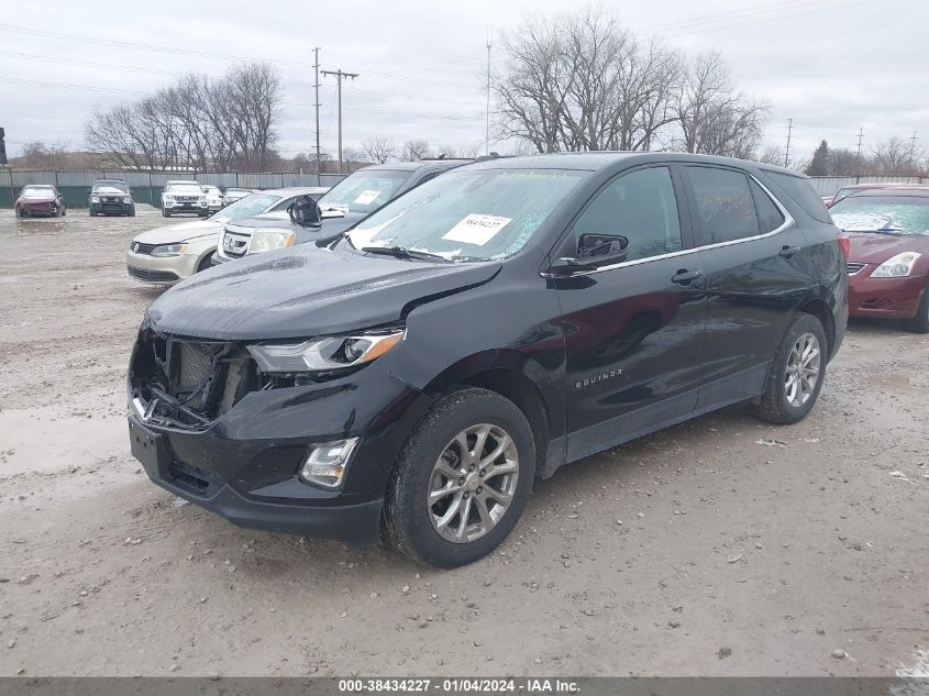 2021 CHEVROLET EQUINOX LT - 3GNAXUEV3ML386098