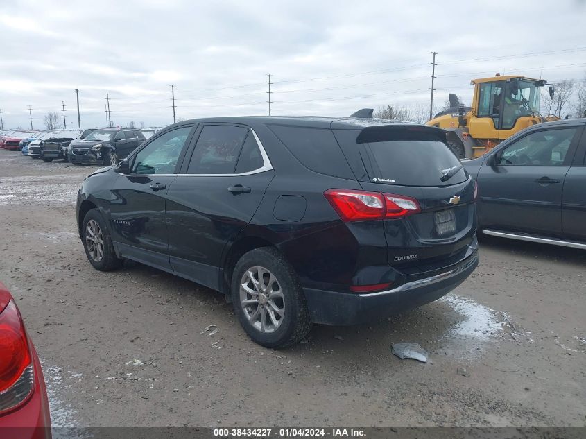 2021 CHEVROLET EQUINOX LT - 3GNAXUEV3ML386098