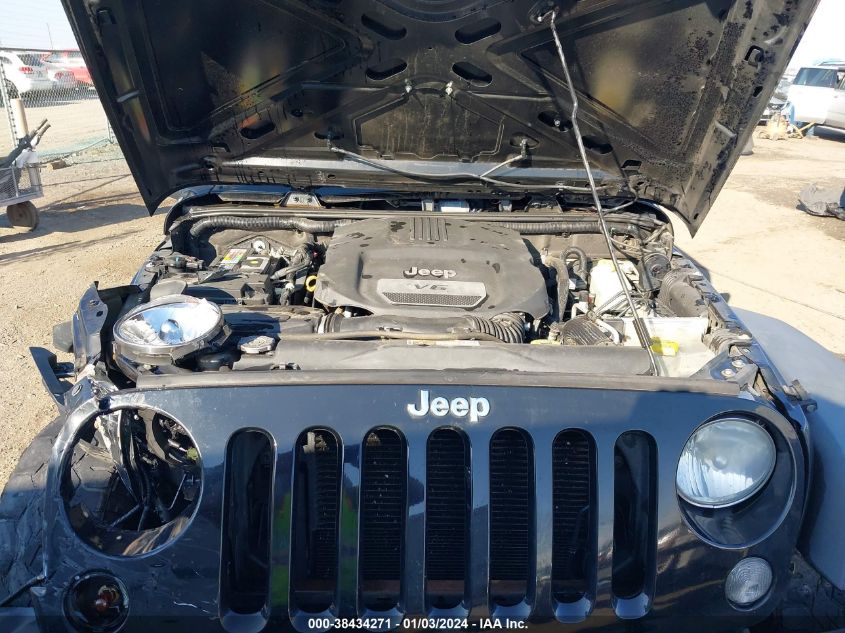 2014 JEEP WRANGLER UNLIMITED SPORT - 1C4HJWDG4EL208608