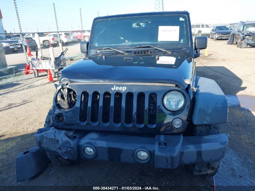 2014 JEEP WRANGLER UNLIMITED SPORT - 1C4HJWDG4EL208608