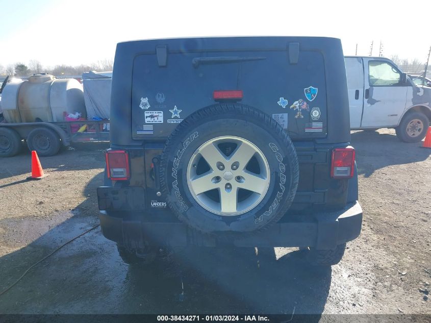 2014 JEEP WRANGLER UNLIMITED SPORT - 1C4HJWDG4EL208608